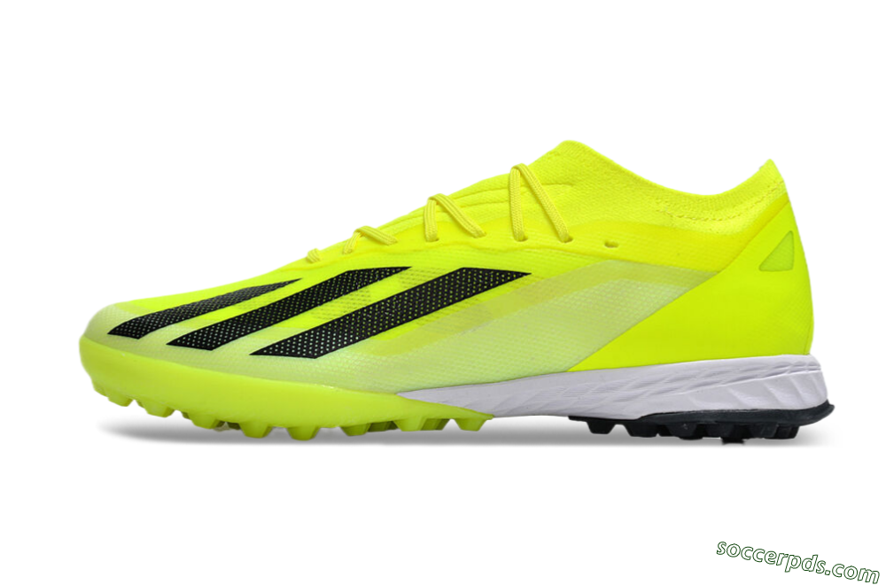Adidas X 23 Crazyfast.1 TF Low-Tops Football Shoes - Yellow/Black/White 2