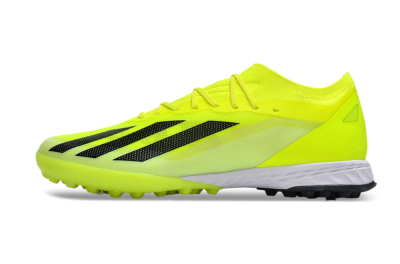 Adidas X 23 Crazyfast.1 TF Low-Tops Football Shoes - Yellow/Black/White