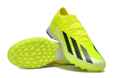 Adidas X 23 Crazyfast.1 TF Low-Tops Football Shoes - Yellow/Black/White