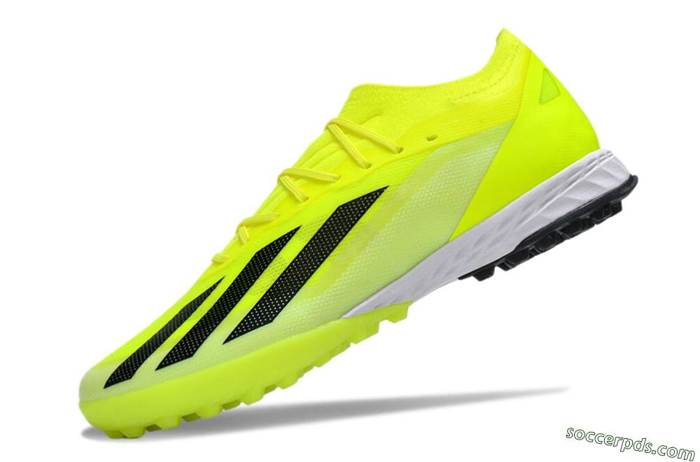 Adidas X 23 Crazyfast.1 TF Low-Tops Football Shoes - Yellow/Black/White 5