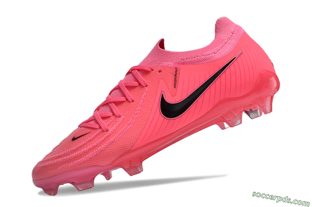 Nike Phantom Luna Elite NU FG Low-Tops Football Boots - Pink/Black 5