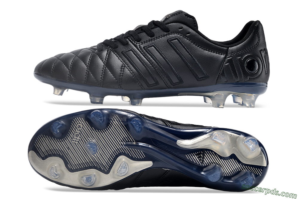 Adidas Adipure11 Pro X PD25 TRX FG Low-Tops Football Boots - Black/Blue 0