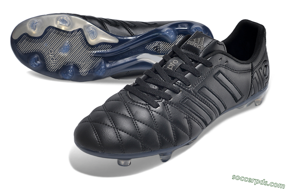 Adidas Adipure11 Pro X PD25 TRX FG Low-Tops Football Boots - Black/Blue 3