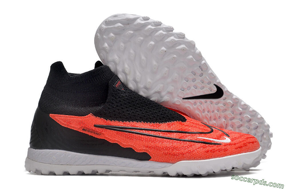 Nike Phantom GX DF Elite TF High-Tops Football Shoes - Red/Black/White 1