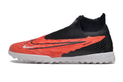 Nike Phantom GX DF Elite TF High-Tops Football Shoes - Red/Black/White