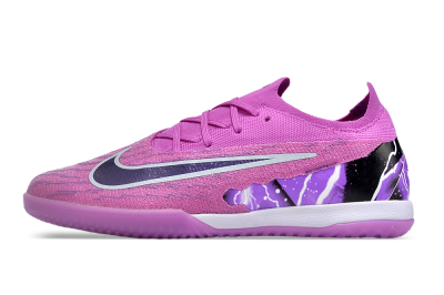 Nike Phantom GX Elite IC Low-Tops Football Shoes - Purple/Black/White