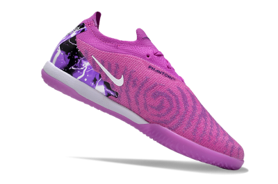 Nike Phantom GX Elite IC Low-Tops Football Shoes - Purple/Black/White