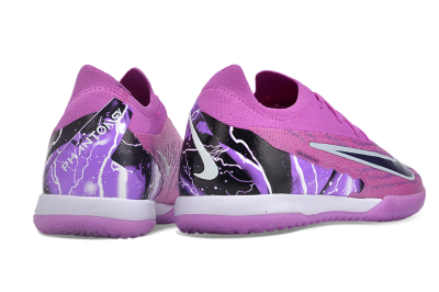 Nike Phantom GX Elite IC Low-Tops Football Shoes - Purple/Black/White