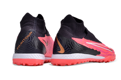 Nike Phantom GX Elite DF Link TF High-Tops Football Shoes - Pink/Gold/White/Black