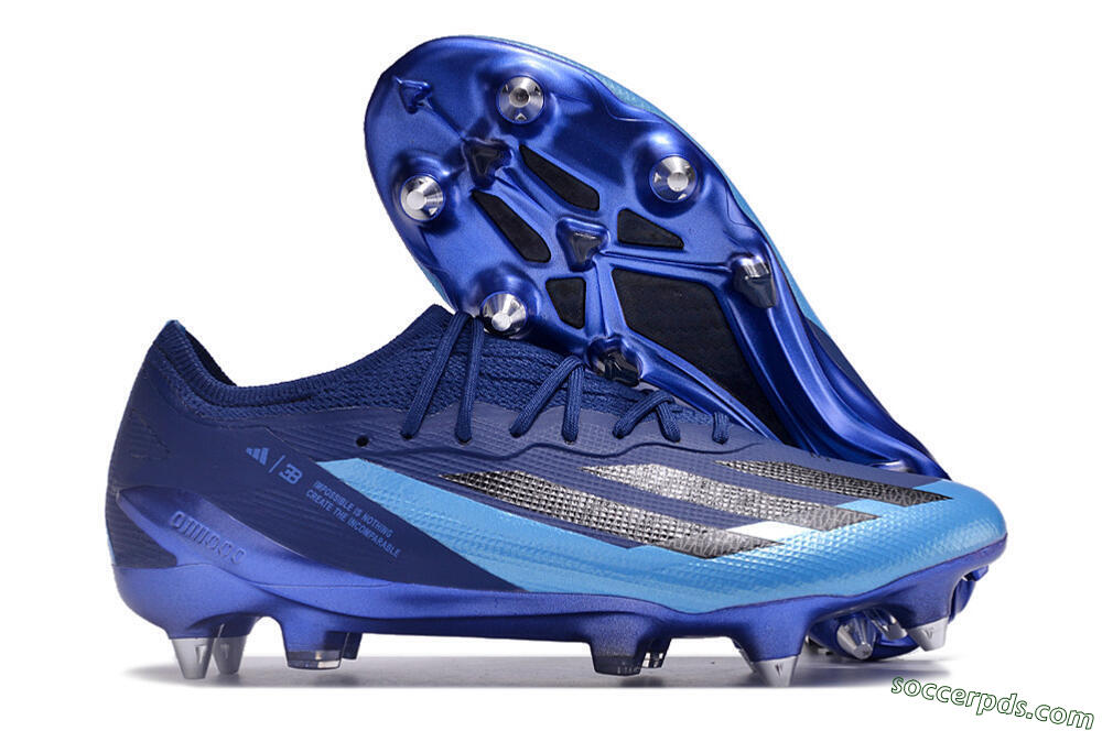 Adidas X Crazyfast.1 SG Low-Tops Football Boots - Blue/Jade/Black 1
