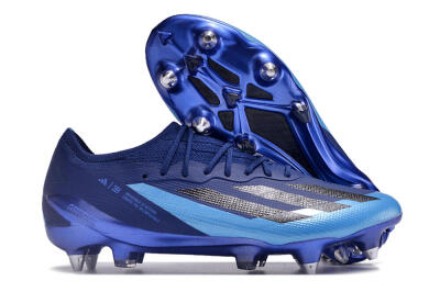 Adidas X Crazyfast.1 SG Low-Tops Football Boots - Blue/Jade/Black