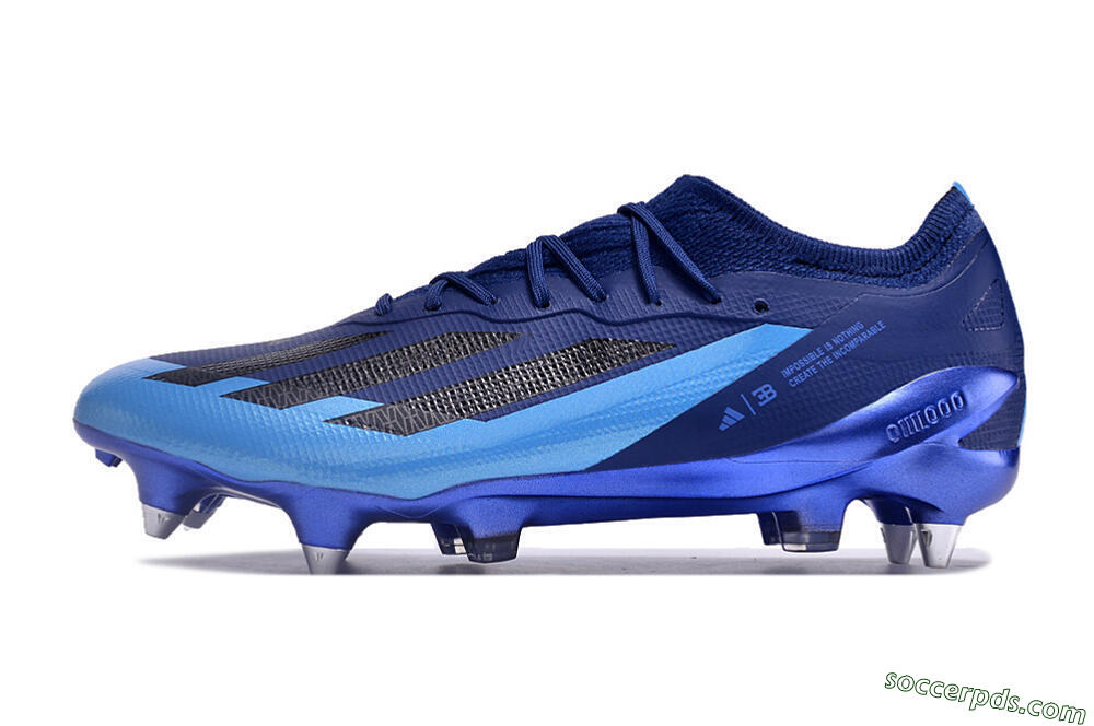 Adidas X Crazyfast.1 SG Low-Tops Football Boots - Blue/Jade/Black 2