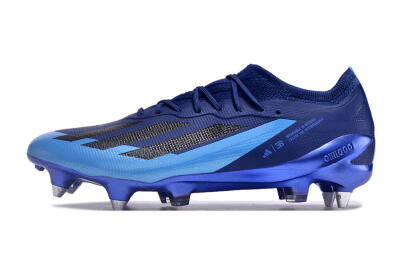 Adidas X Crazyfast.1 SG Low-Tops Football Boots - Blue/Jade/Black