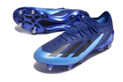 Adidas X Crazyfast.1 SG Low-Tops Football Boots - Blue/Jade/Black