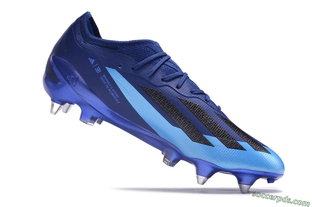 Adidas X Crazyfast.1 SG Low-Tops Football Boots - Blue/Jade/Black 4