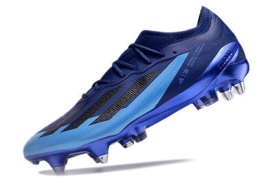 Adidas X Crazyfast.1 SG Low-Tops Football Boots - Blue/Jade/Black