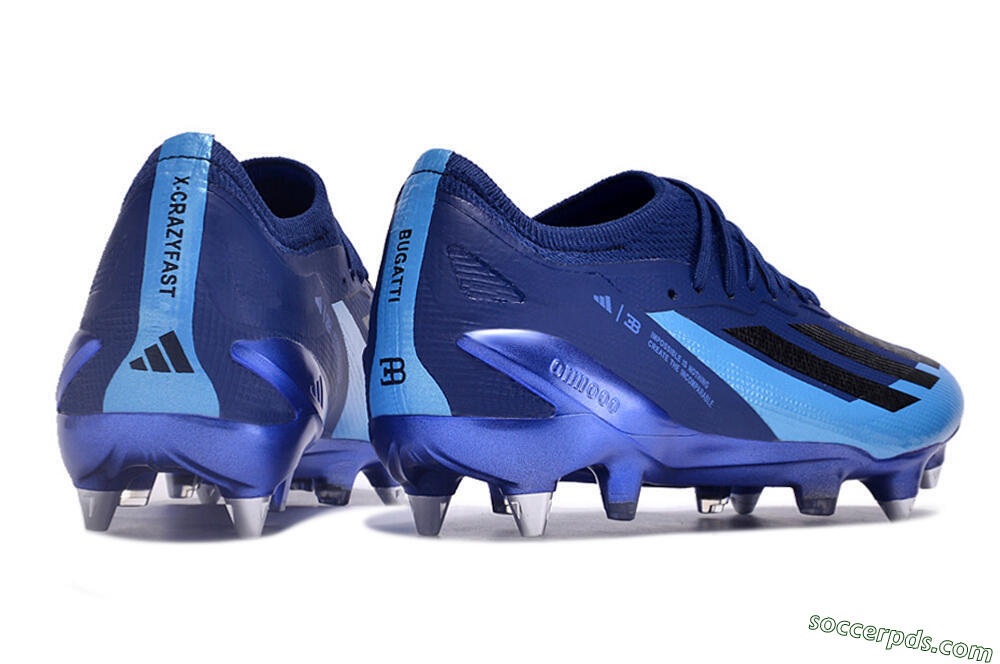 Adidas X Crazyfast.1 SG Low-Tops Football Boots - Blue/Jade/Black 6
