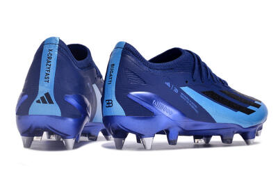Adidas X Crazyfast.1 SG Low-Tops Football Boots - Blue/Jade/Black