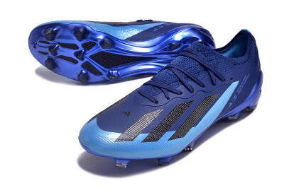 Adidas X Crazyfast Messi.1 FG Low-Tops Football Boots - Blue/Jade/Black