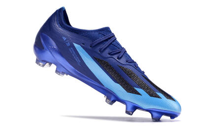 Adidas X Crazyfast Messi.1 FG Low-Tops Football Boots - Blue/Jade/Black
