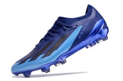 Adidas X Crazyfast Messi.1 FG Low-Tops Football Boots - Blue/Jade/Black