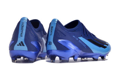 Adidas X Crazyfast Messi.1 FG Low-Tops Football Boots - Blue/Jade/Black