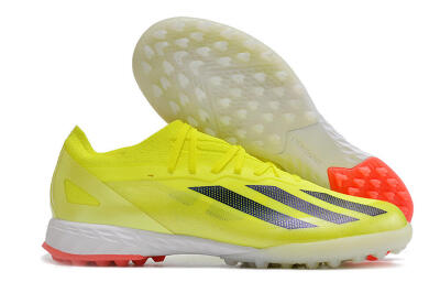 Adidas X Crazyfast.1 TF Low-Tops Football Shoes - Yellow/Black/White