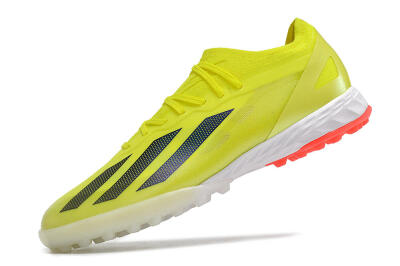 Adidas X Crazyfast.1 TF Low-Tops Football Shoes - Yellow/Black/White