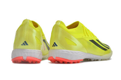 Adidas X Crazyfast.1 TF Low-Tops Football Shoes - Yellow/Black/White