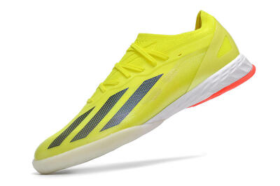 Adidas X Crazyfast.1 IC Low-Tops Football Shoes - Yellow/Black/White