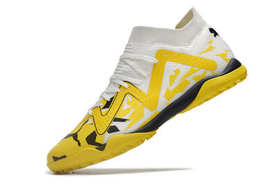 Puma Future X Powercat Tokyo Match TF Low-Tops Football Shoes - Yellow/White/Black