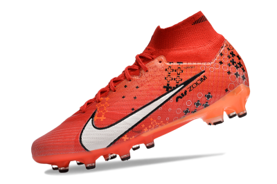Nike Air Zoom Mercurial Superfly 9 Elite AG High-Tops Football Boots - Red/White/Black