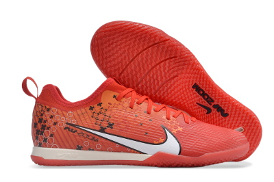 Nike Air Zoom Mercurial Vapor 15 Pro IC Low-Tops Football Shoes - Red/White/Black