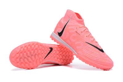 Nike Phantom Luna Elite TF High-Tops Football Shoes - Pink/Black/White