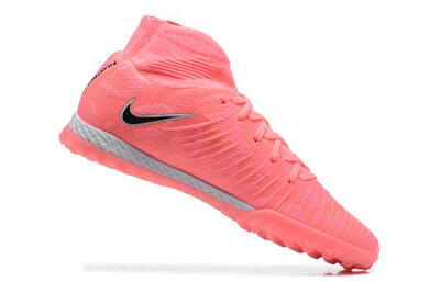 Nike Phantom Luna Elite TF High-Tops Football Shoes - Pink/Black/White