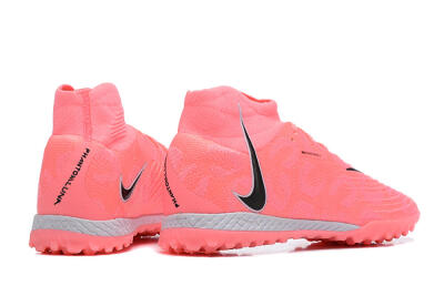 Nike Phantom Luna Elite TF High-Tops Football Shoes - Pink/Black/White