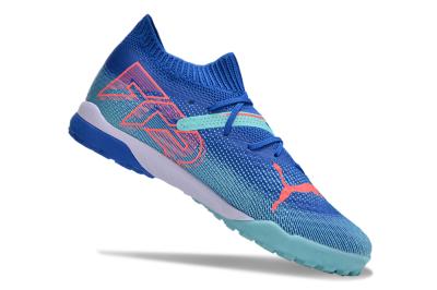 Puma Future Ultimate TF Low-Tops Football Shoes - Blue/Jade/Red