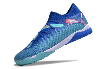 Puma Future Ultimate TF Low-Tops Football Shoes - Blue/Jade/Red