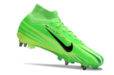 Nike Air Zoom Mercurial Superfly 9 Elite SG High-Tops Football Boots - Green/Black/Yellow
