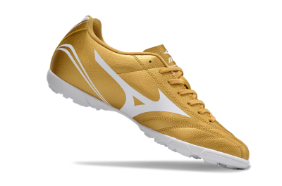 Mizuno Monarcida Neo Ckassic TF Low-Tops Football Shoes - Gold/White