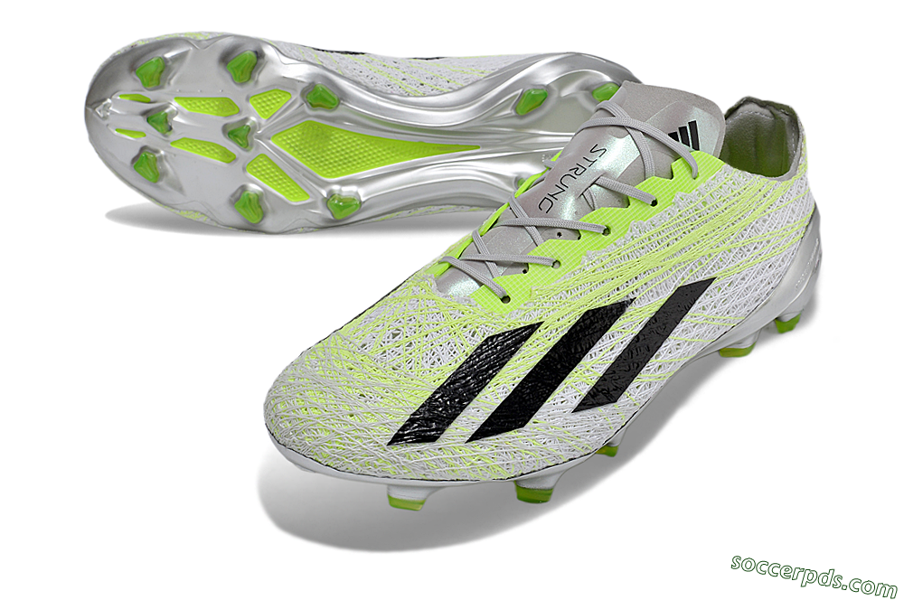 Adidas X Crazyfast+ Strung FG Low-Tops Football Boots - Yellow/White/Black 3