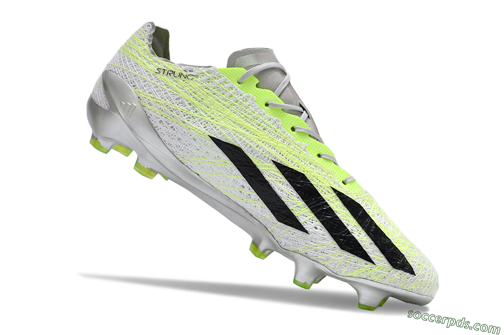 Adidas X Crazyfast+ Strung FG Low-Tops Football Boots - Yellow/White/Black 4