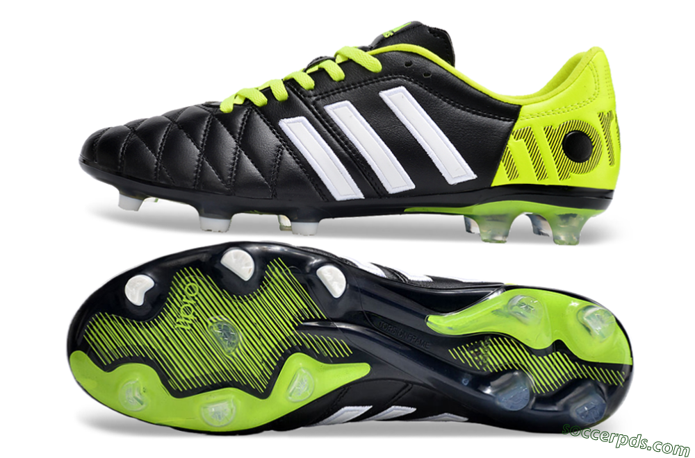 Adidas Adipure11 Pro X PD25 TRX FG Low-Tops Football Boots - Black/White/Yellow 0