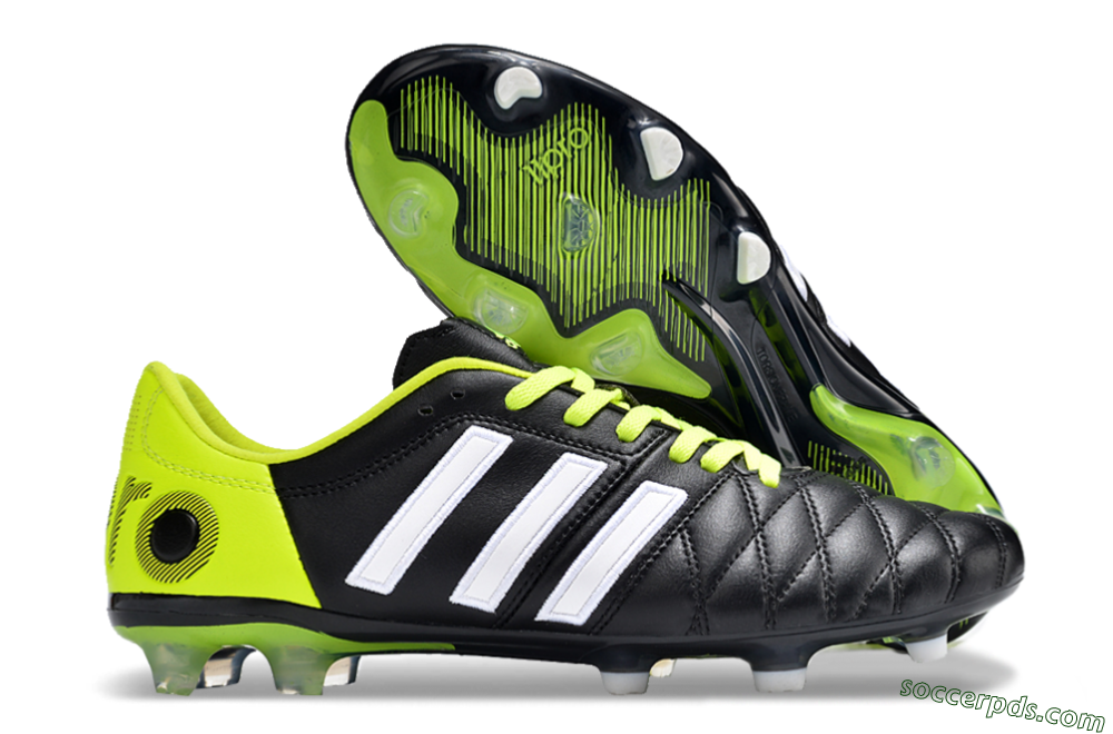 Adidas Adipure11 Pro X PD25 TRX FG Low-Tops Football Boots - Black/White/Yellow 1