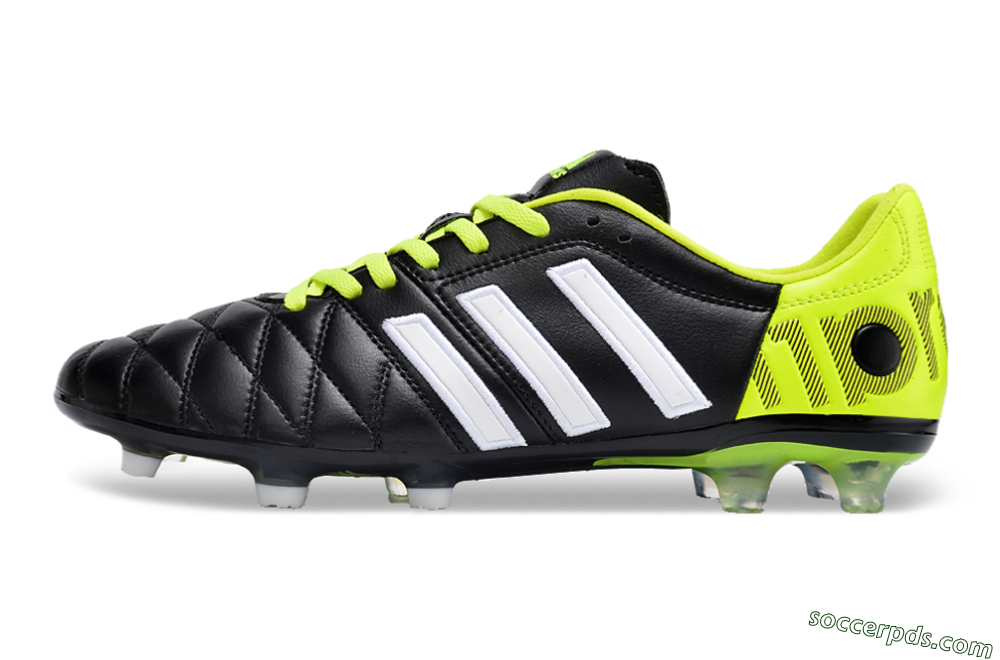 Adidas Adipure11 Pro X PD25 TRX FG Low-Tops Football Boots - Black/White/Yellow 2