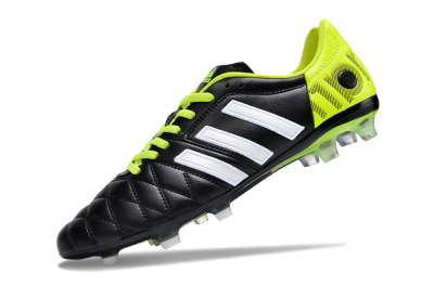 Adidas Adipure11 Pro X PD25 TRX FG Low-Tops Football Boots - Black/White/Yellow