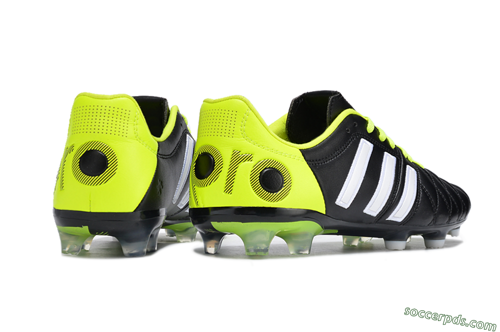 Adidas Adipure11 Pro X PD25 TRX FG Low-Tops Football Boots - Black/White/Yellow 6