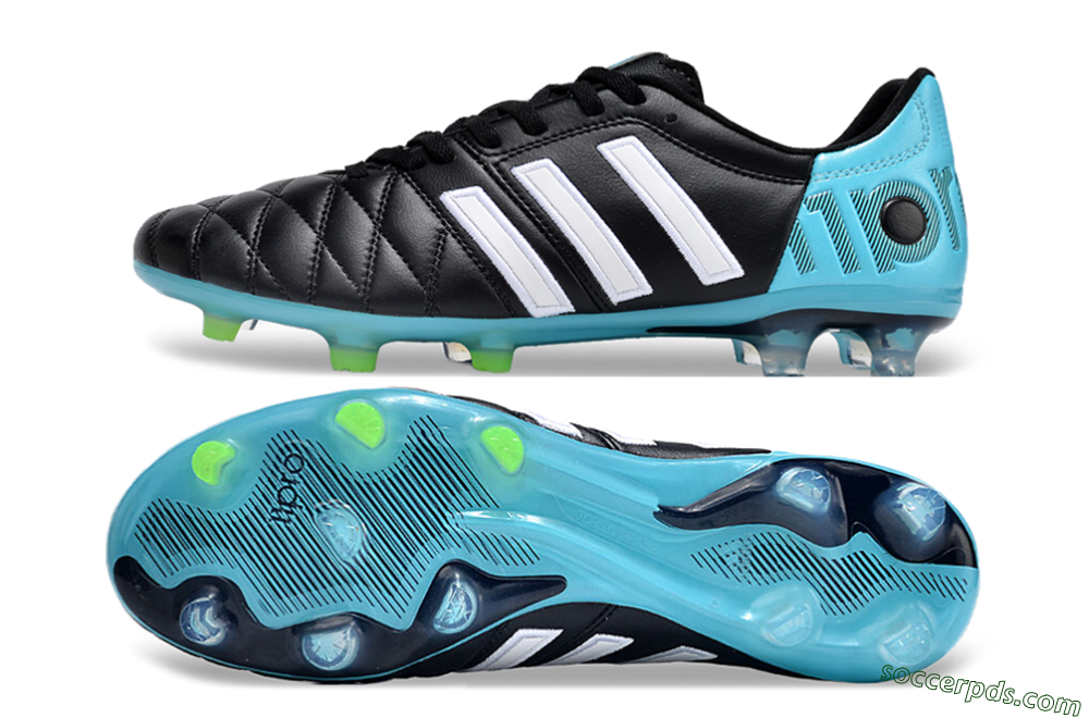 Adidas Adipure11 Pro X PD25 TRX FG Low-Tops Football Boots - Black/White/Blue 0