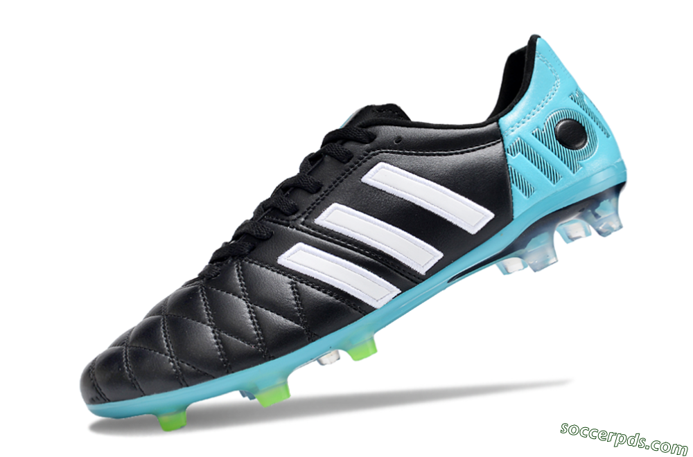 Adidas Adipure11 Pro X PD25 TRX FG Low-Tops Football Boots - Black/White/Blue 5