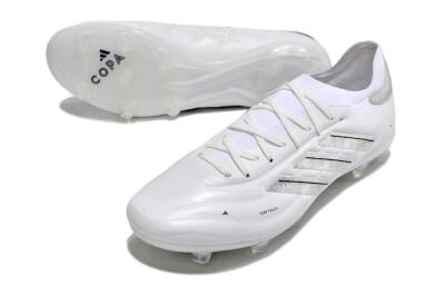 Adidas Copa Pure 2+ FG Low-Tops Football Boots - White/Silver/Black
